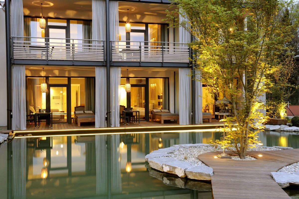 Wellnessgarten-Hotel Waging am See Ngoại thất bức ảnh